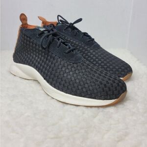 Nike Air Woven Men's Size 11 High Top Black Tan White 924463-002 Lace Up Sneaker